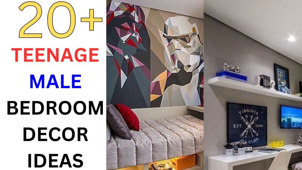 TEENAGE MALE BEDROOM DECOR IDEAS